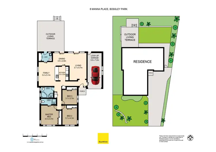 Floorplan of Homely house listing, 8 Manna Place, Bossley Park NSW 2176