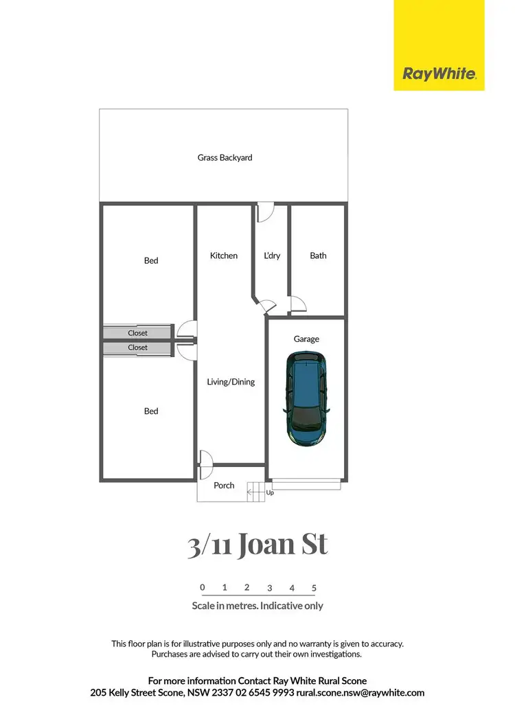 Floorplan of Homely house listing, 3/11 Joan Street, Scone NSW 2337