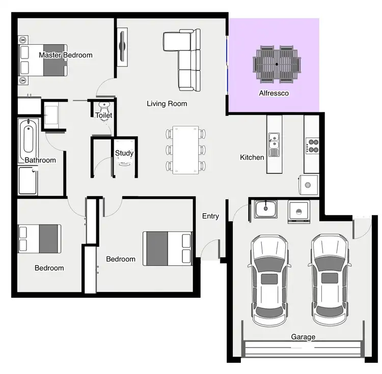 Floorplan of Homely house listing, 3 Immacolata Rise, Red Cliffs VIC 3496