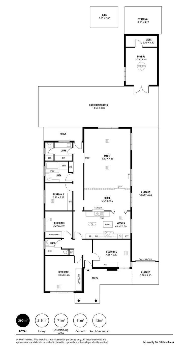 Floorplan of Homely house listing, 26 Whaddon Road, Brooklyn Park SA 5032