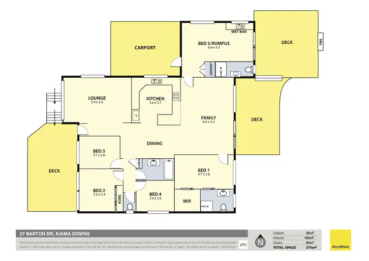 Floorplan of Homely house listing, 27 Barton Drive, Kiama Downs NSW 2533