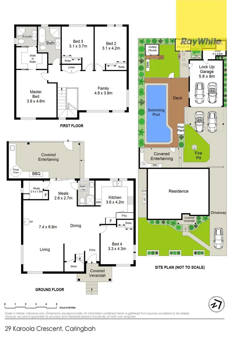 Floorplan of Homely house listing, 29 Karoola Crescent, Caringbah NSW 2229