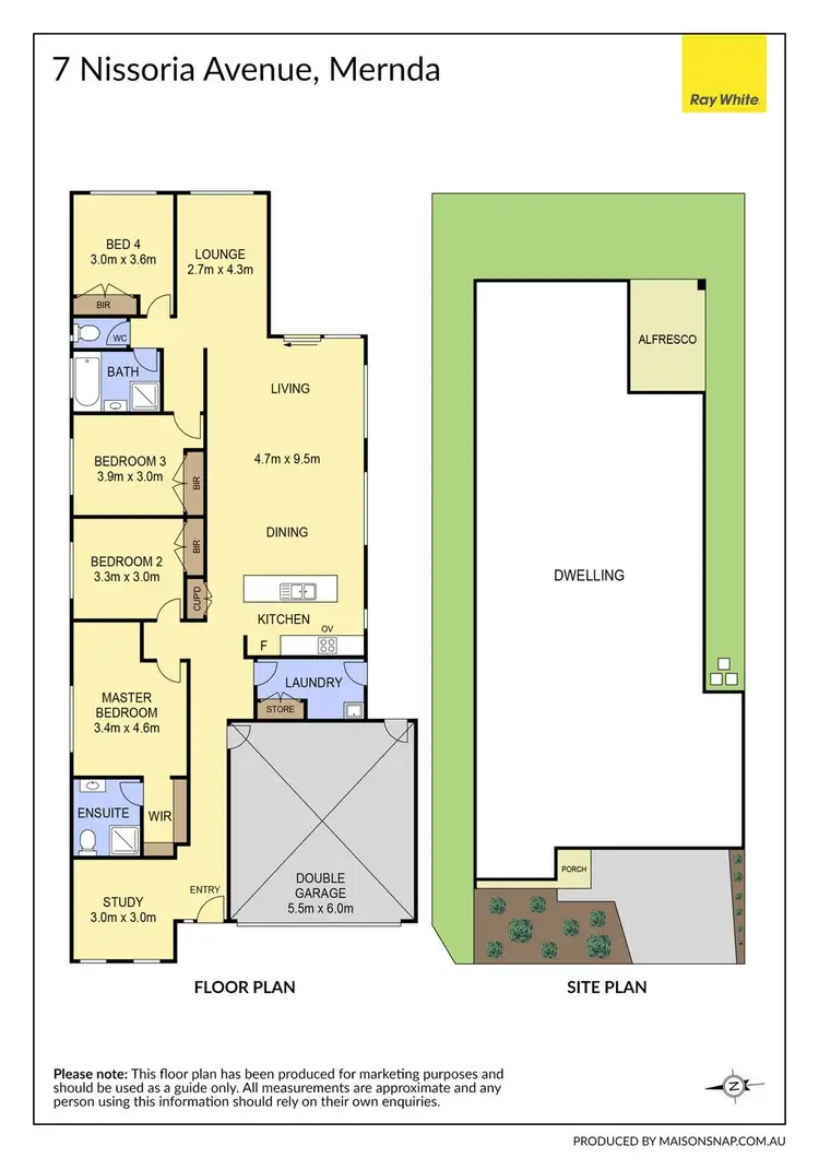 Floorplan of Homely house listing, 7 Nissoria Avenue, Mernda VIC 3754