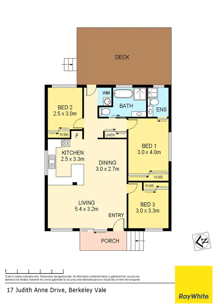 Floorplan of Homely house listing, 17 Judith Anne Drive, Berkeley Vale NSW 2261