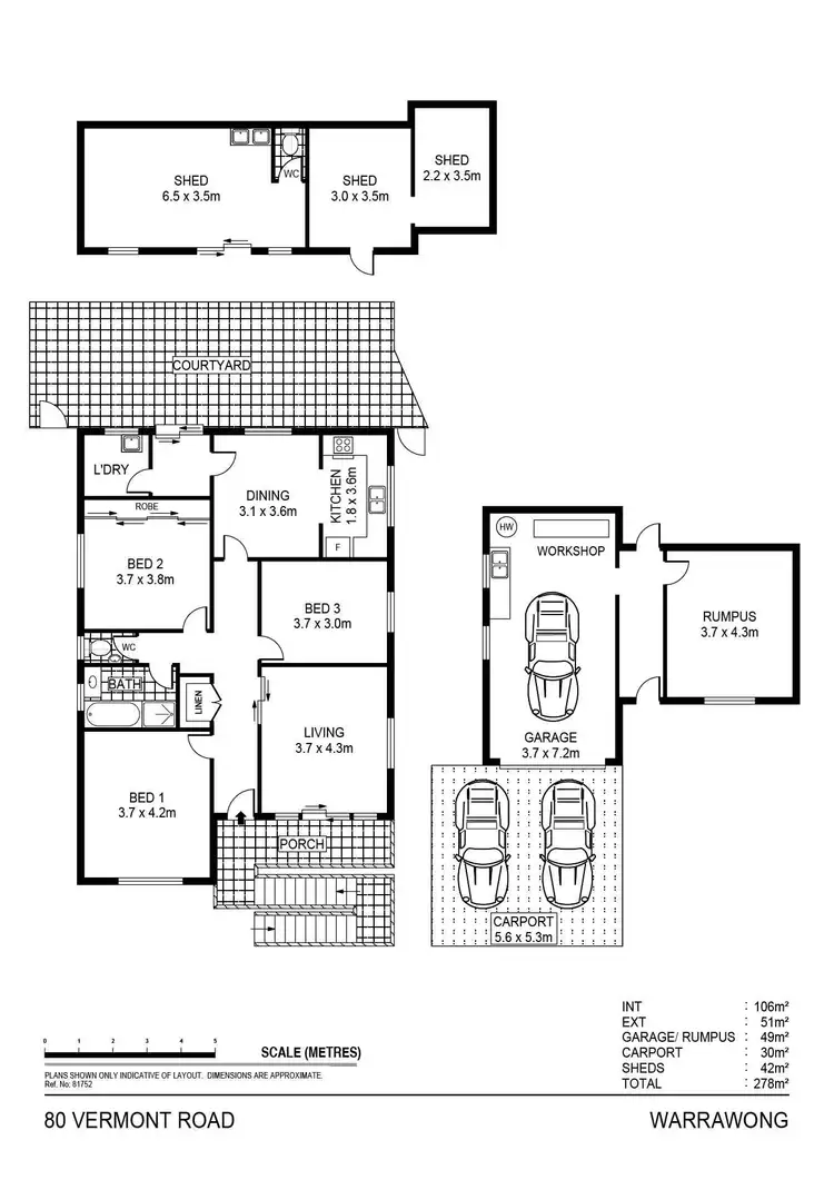 Floorplan of Homely house listing, 80 Vermont Road, Warrawong NSW 2502