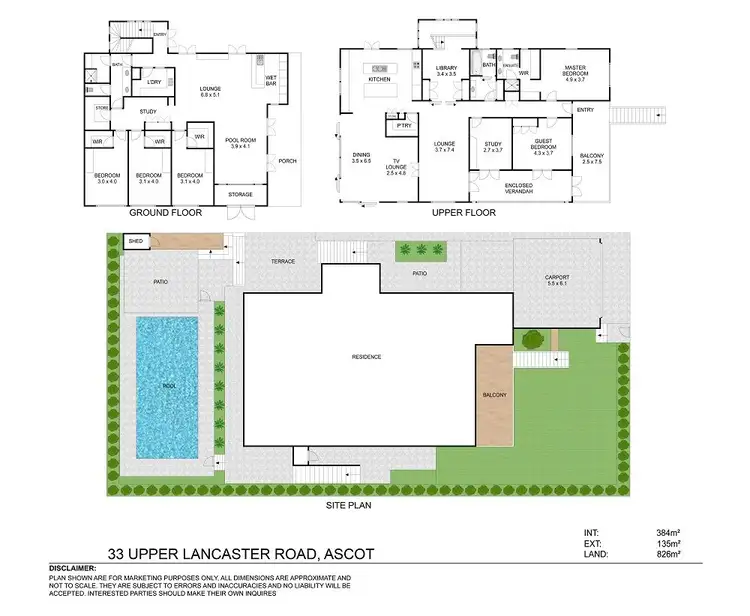 Floorplan of Homely house listing, 33 Upper Lancaster Road, Ascot QLD 4007