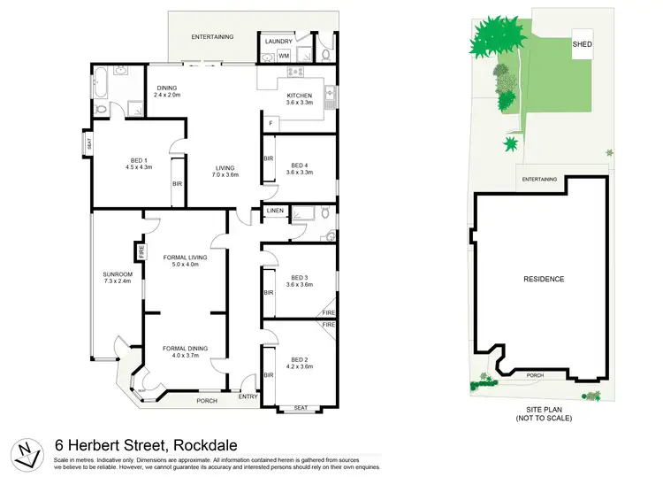 Floorplan of Homely house listing, 6 Herbert Street, Rockdale NSW 2216