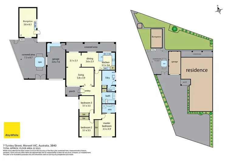 Floorplan of Homely house listing, 7 Turnley Street, Morwell VIC 3840