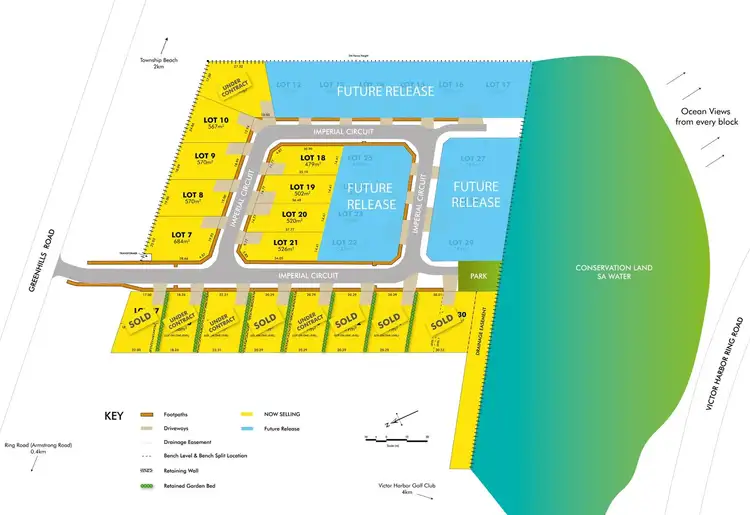 Floorplan of Homely land listing, Lot 35 Imperial Circuit (Harbor Views), Victor Harbor SA 5211