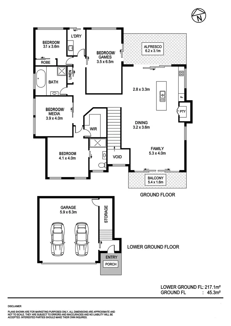 Floorplan of Homely house listing, 18 Horizons Parkway, Port Macquarie NSW 2444