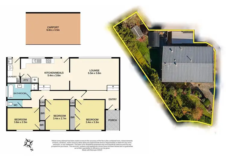 Floorplan of Homely house listing, 6 Lowe Court, Bayswater North VIC 3153