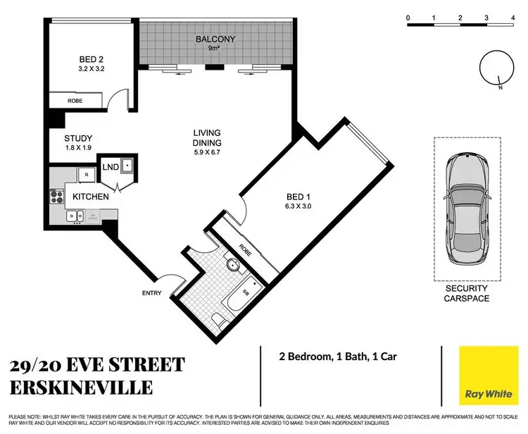 Floorplan of Homely apartment listing, 29/20 Eve Street, Erskineville NSW 2043