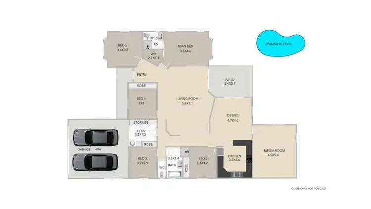 Floorplan of Homely house listing, 4 Dawson Court, Collingwood Park QLD 4301