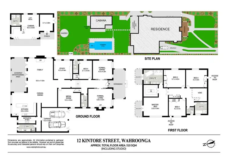 Floorplan of Homely house listing, 12 Kintore Street, Wahroonga NSW 2076