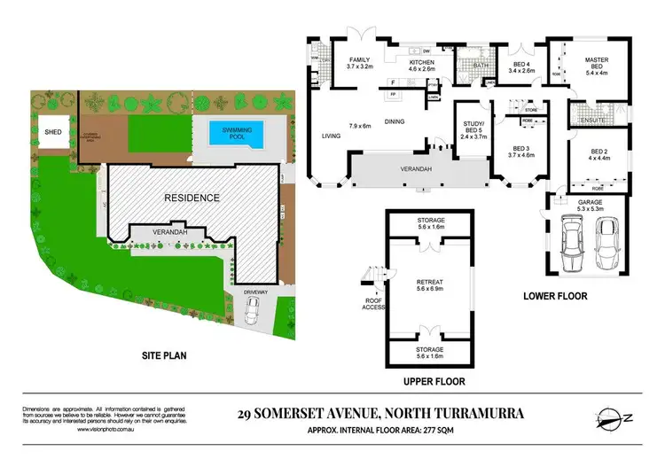 Floorplan of Homely house listing, 29 Somerset Avenue, Turramurra NSW 2074