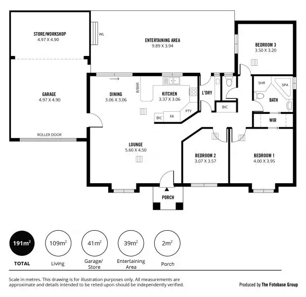 Floorplan of Homely house listing, 363A Tapleys Hill Road, Seaton SA 5023