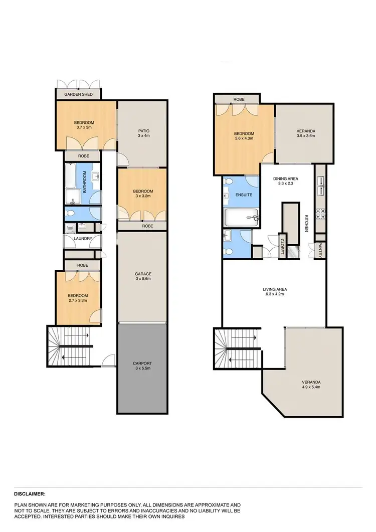 Floorplan of Homely house listing, 25A Turner Street, Scarborough QLD 4020
