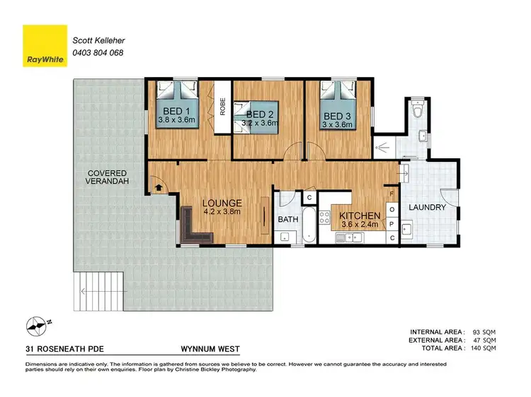 Floorplan of Homely house listing, 31 Roseneath Parade, Wynnum West QLD 4178