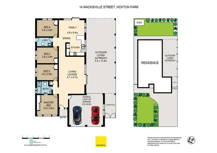 Floorplan of Homely house listing, 14 Macksville Street, Hoxton Park NSW 2171