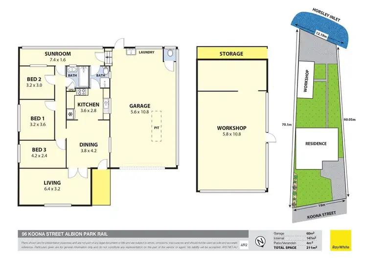 Floorplan of Homely house listing, 96 Koona Street, Albion Park Rail NSW 2527