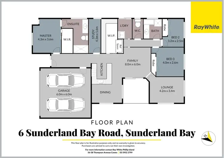Floorplan of Homely house listing, 6 Sunderland Bay Road, Sunderland Bay VIC 3922