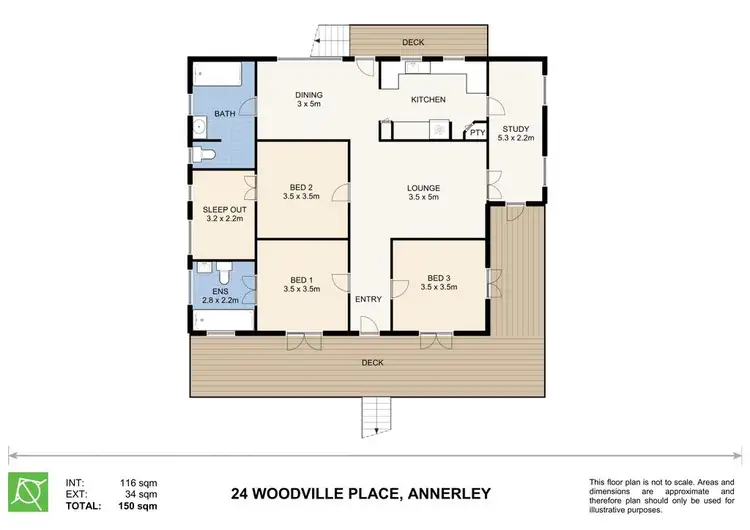 Floorplan of Homely house listing, 24 Woodville Place, Annerley QLD 4103