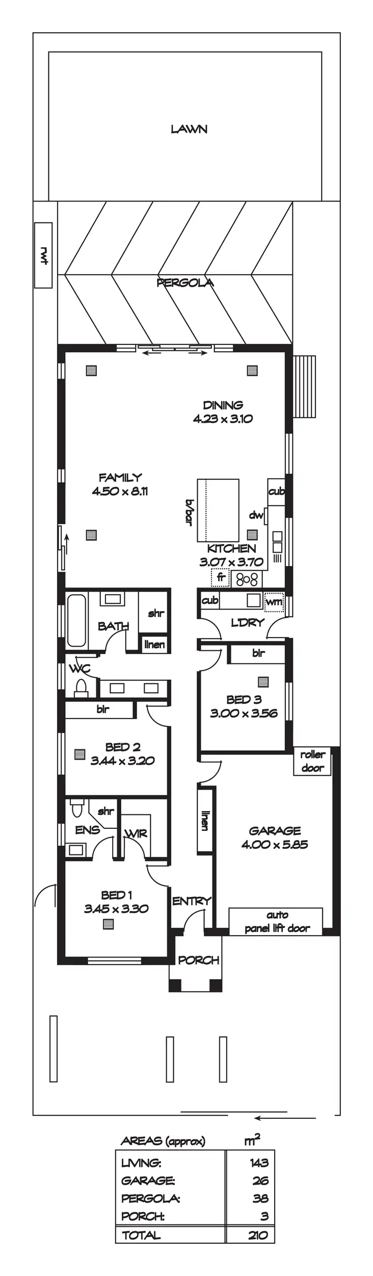 Floorplan of Homely house listing, 3 Marian Street, Salisbury East SA 5109