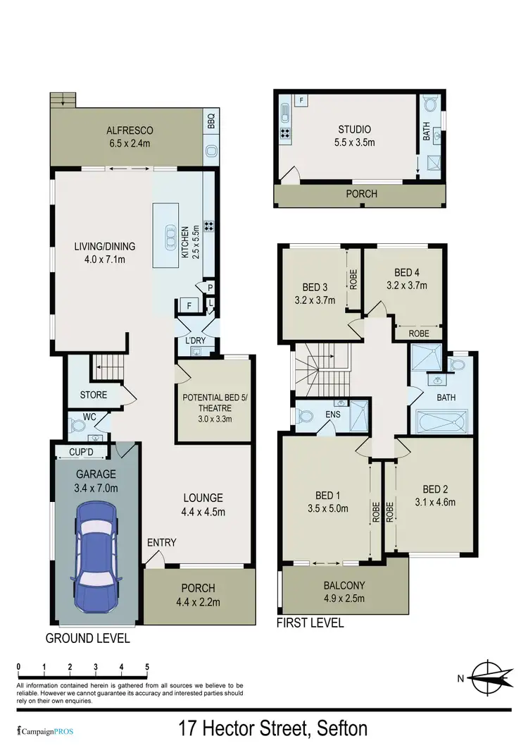 Floorplan of Homely house listing, 17 Hector Street, Sefton NSW 2162