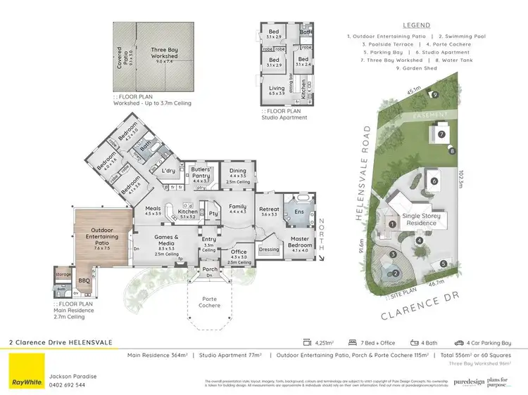 Floorplan of Homely house listing, 2 Clarence Drive, Helensvale QLD 4212