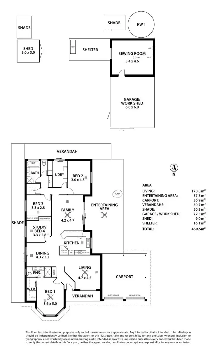 Floorplan of Homely house listing, 10 George Street, Tailem Bend SA 5260