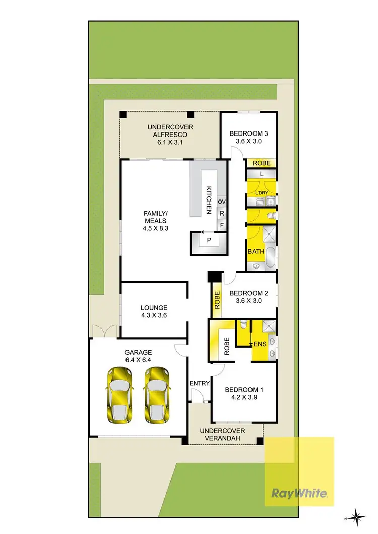 Floorplan of Homely house listing, 15 Prismatic Place, Leopold VIC 3224
