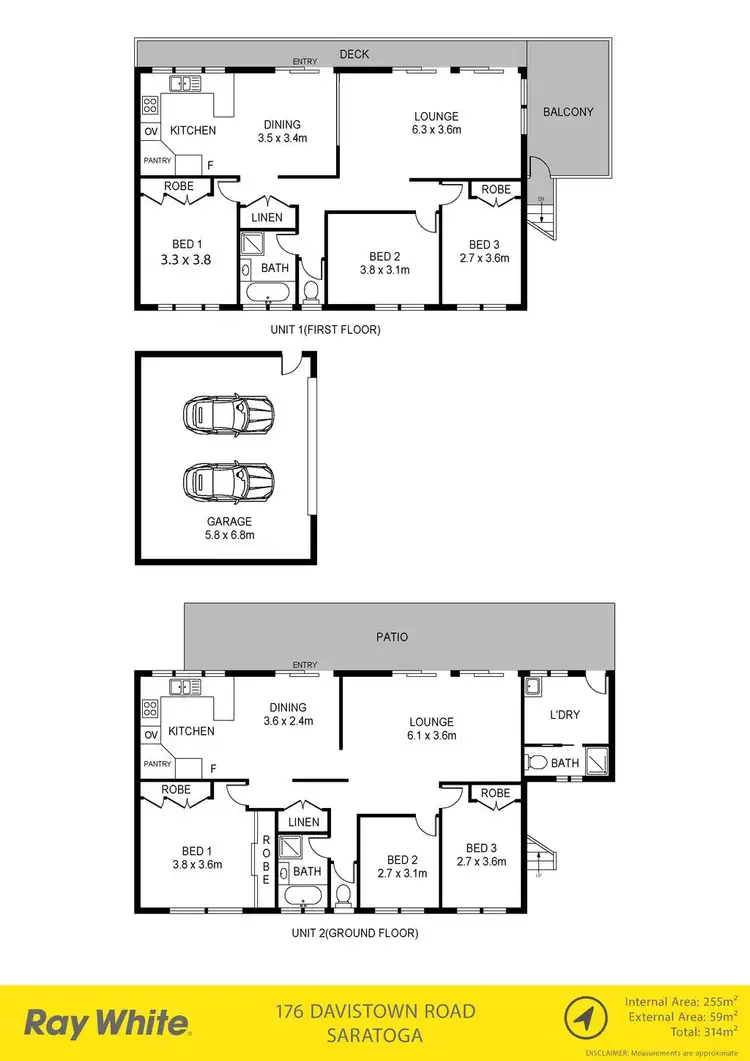 Floorplan of Homely house listing, 176 Davistown Road, Saratoga NSW 2251