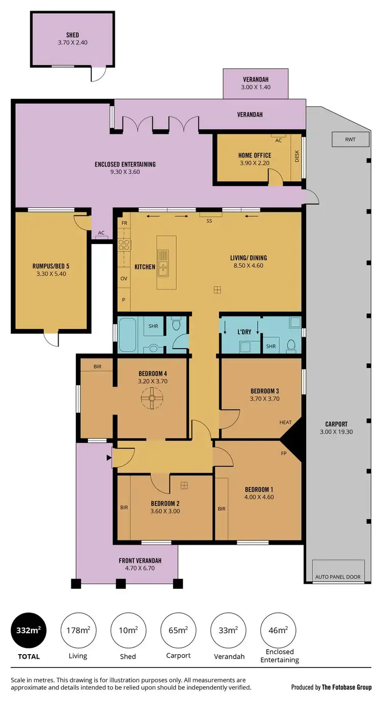 Floorplan of Homely house listing, 3 Regent Street, Pennington SA 5013