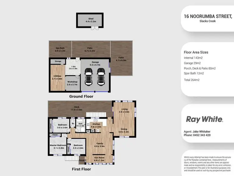 Floorplan of Homely house listing, 16 Noorumba Street, Slacks Creek QLD 4127