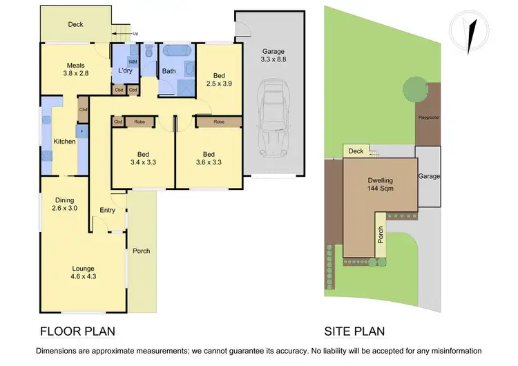 Floorplan of Homely house listing, 12 Kenwood Crescent, Ringwood VIC 3134