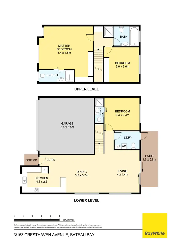 Floorplan of Homely townhouse listing, 3/153 Cresthaven Avenue, Bateau Bay NSW 2261