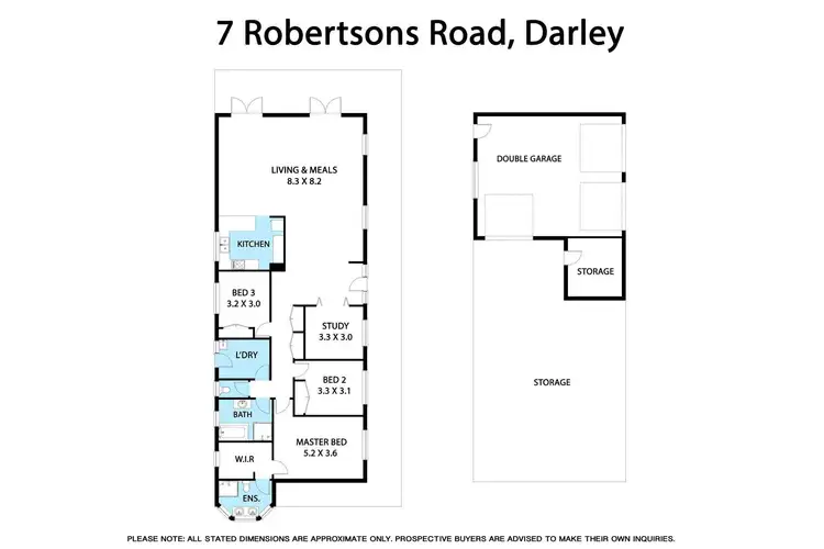 Floorplan of Homely house listing, 7 Robertsons Road, Darley VIC 3340