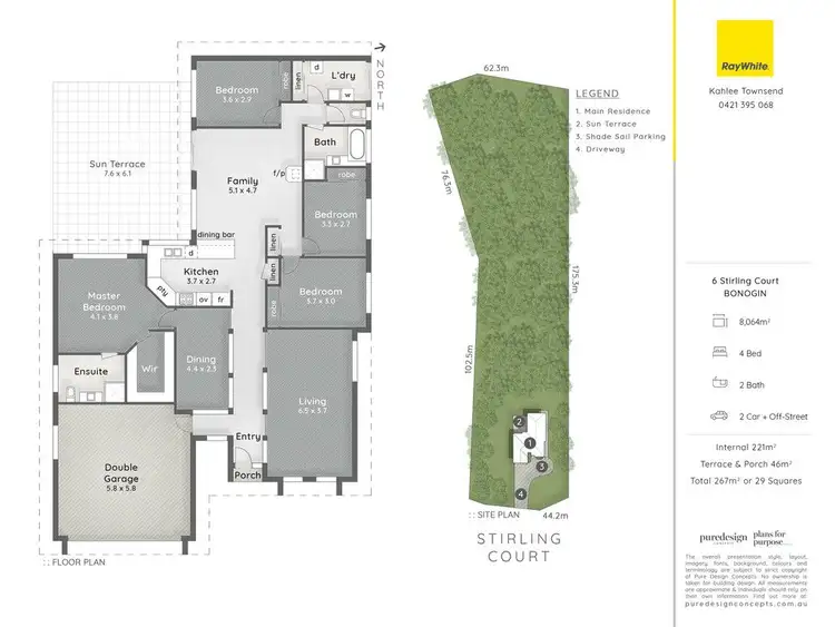 Floorplan of Homely house listing, 6 Stirling Court, Bonogin QLD 4213