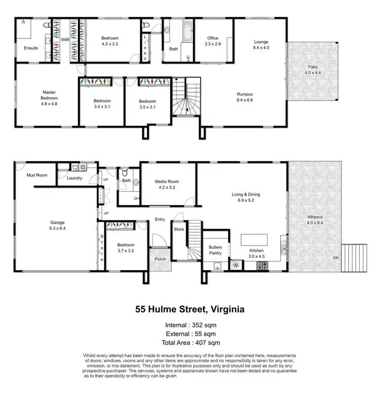 Floorplan of Homely house listing, 55 Hulme Street, Virginia QLD 4014