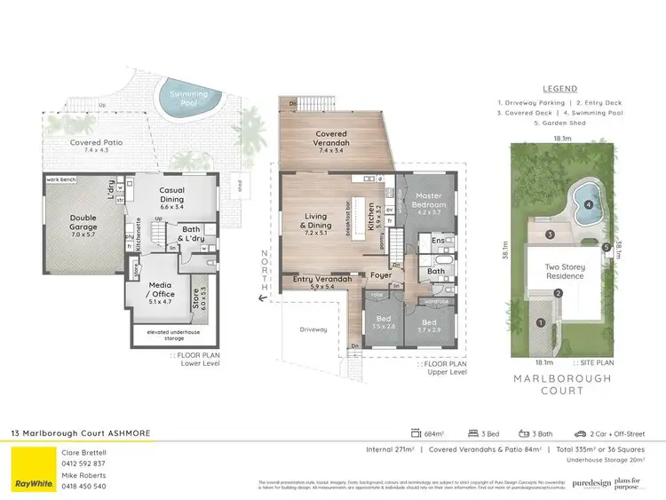 Floorplan of Homely house listing, 13 Marlborough Court, Ashmore QLD 4214