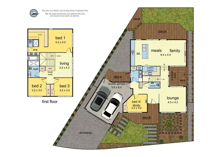 Floorplan of Homely house listing, 4 Temple Miles Road, Croydon VIC 3136
