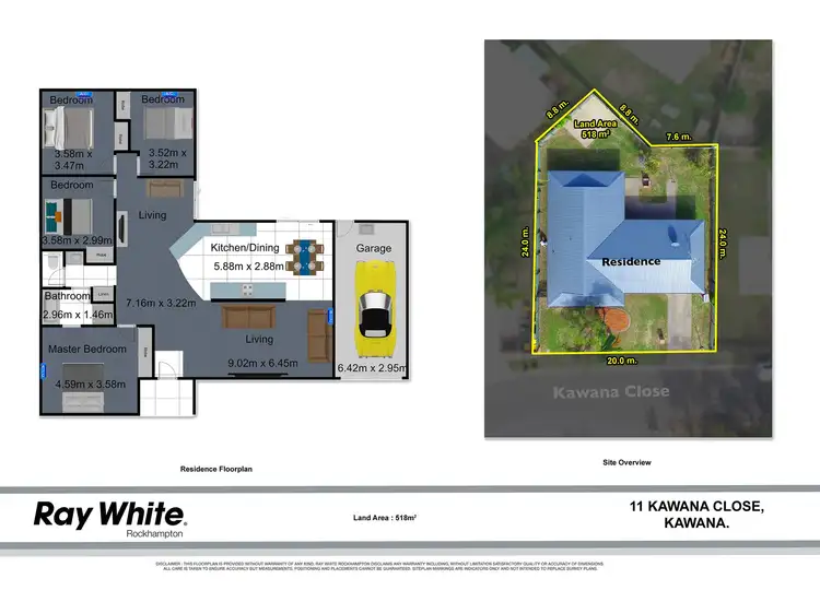 Floorplan of Homely house listing, 11 Kawana Close, Kawana QLD 4701