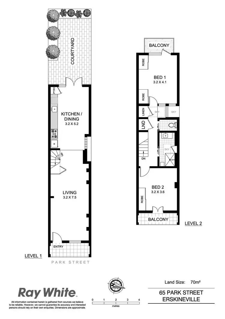 Floorplan of Homely house listing, 65 Park Street, Erskineville NSW 2043