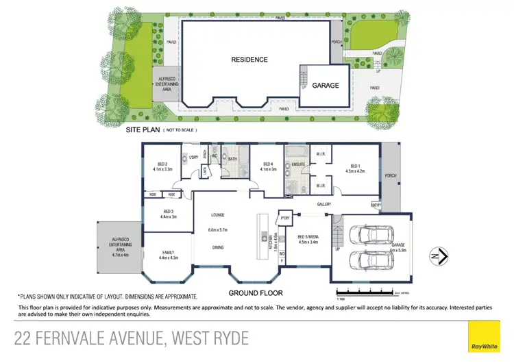 Floorplan of Homely house listing, 22 Fernvale Avenue, West Ryde NSW 2114