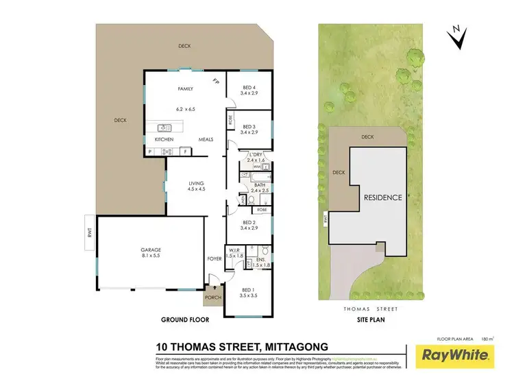 Floorplan of Homely house listing, 10 Thomas Street, Mittagong NSW 2575