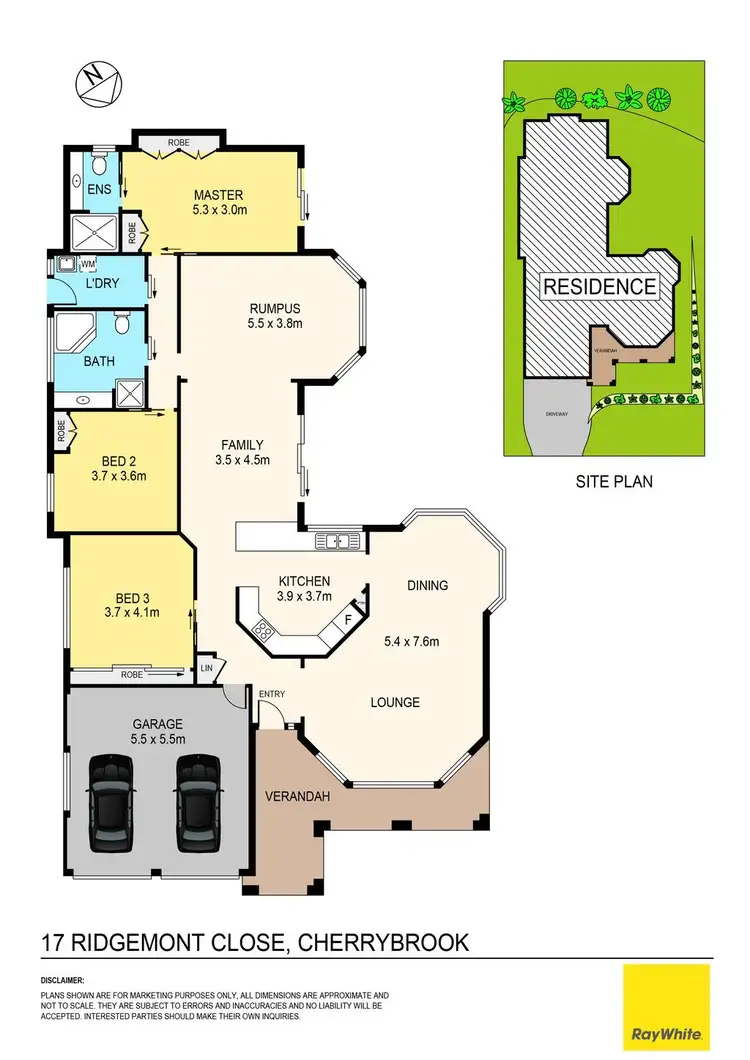 Floorplan of Homely house listing, 17 Ridgemont Close, Cherrybrook NSW 2126
