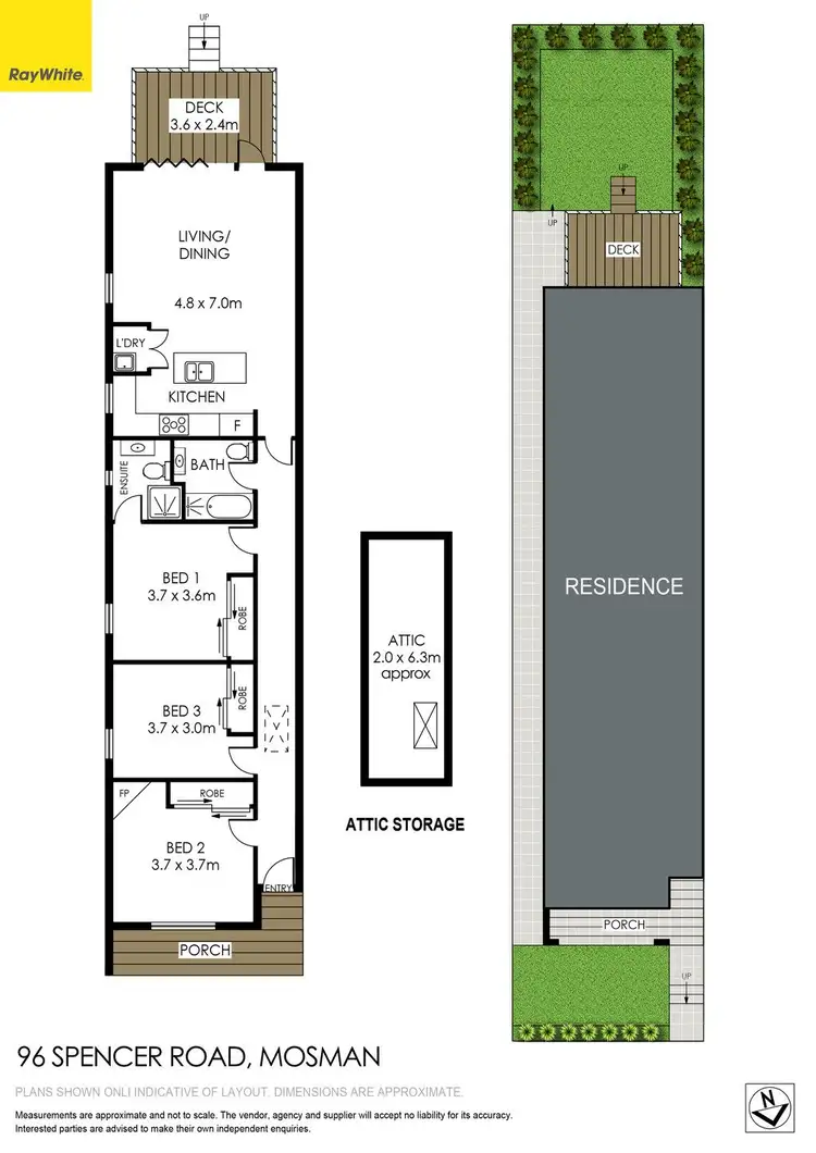 Floorplan of Homely house listing, 96 Spencer Road, Mosman NSW 2088