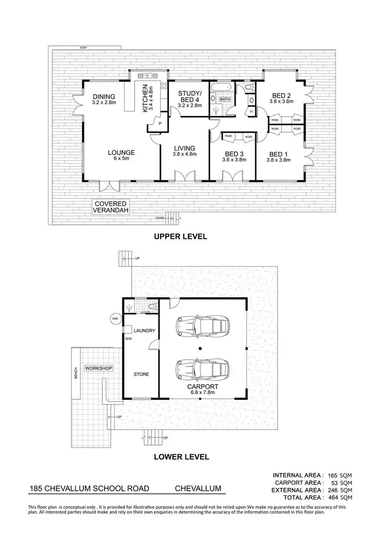 Floorplan of Homely house listing, 185 Chevallum School Road, Chevallum QLD 4555
