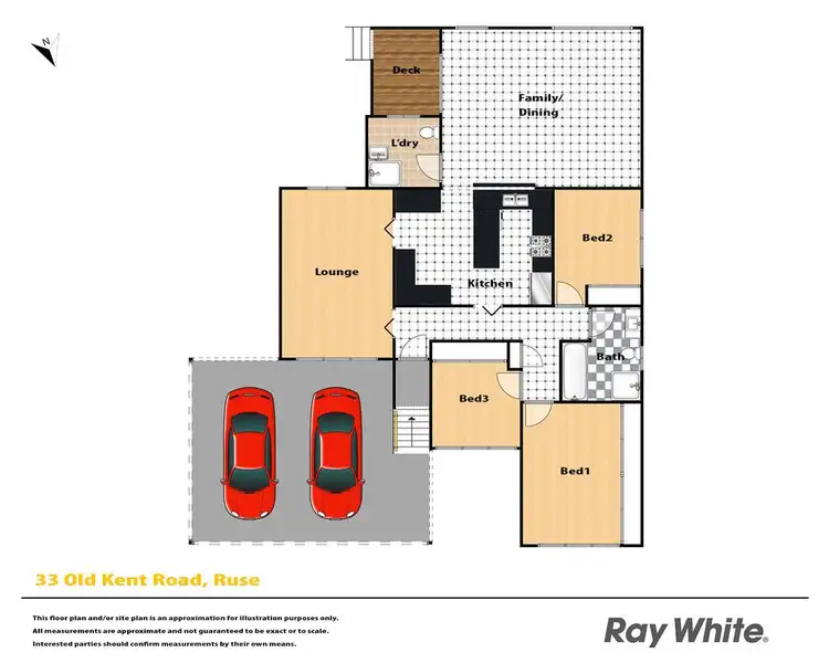 Floorplan of Homely house listing, 33 Old Kent Road, Ruse NSW 2560