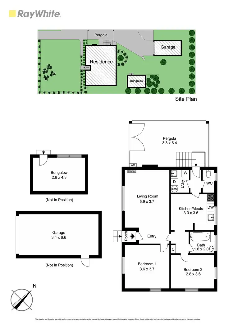 Floorplan of Homely house listing, 12 Carramar Street, Chadstone VIC 3148